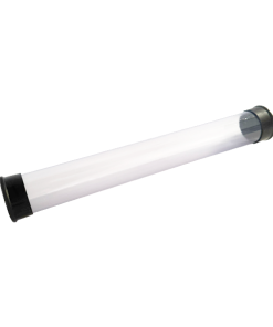 Central Tube - Cilíndrico: Transparente